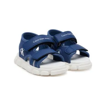 Dámská obuv Sandály Calvin Klein Jeans V1B2-83020-1591 Modrá 21