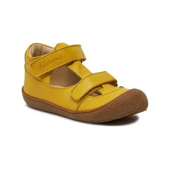 Dámské sandále Sandály Naturino Puffy 2013359-01-0G04 Žlutá 28