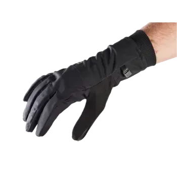 Cyklistické rukavice Trek Cyklistické rukavice Circuit Windshell Black - M