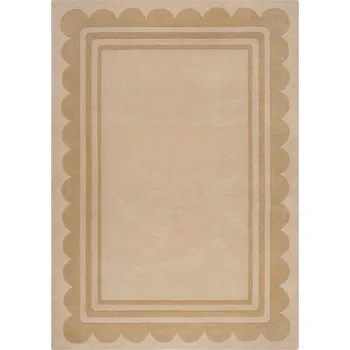 Koberec Ručně všívaný kusový koberec Lois Scallop Natural 120x170 cm