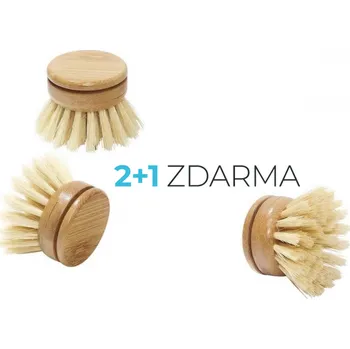 Nanolab 2+1 ZDARMA Kartáč z bambusu plochý