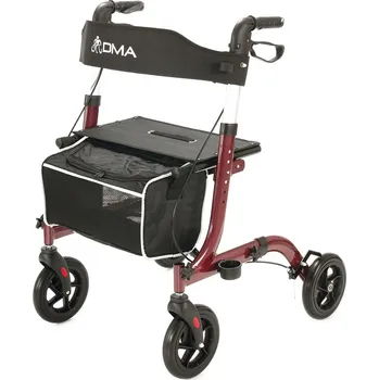 Chodítko pro seniory DMA Praha 101 čtyřkolové chodítko úzké 56 cm