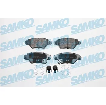 Brzdová destička Sada brzdových destiček, kotoučová brzda SAMKO 5SP1227