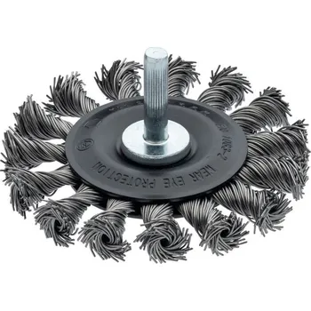 Autodílna Vigor V6806 Kotoučový kartáč, spletený Ø 75mm