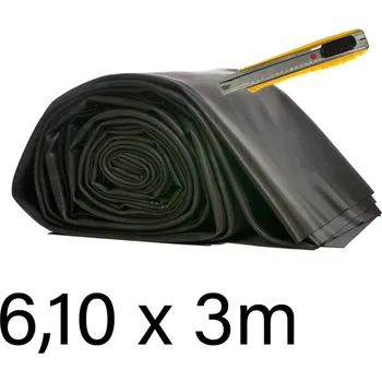Jezírková fólie Oase Zbytkový kus fólie 6,10x3=18,3m² (Oasefol 6,10m šíře / 1,02mm EPDM kaučuk)
