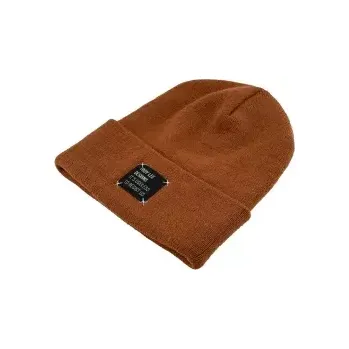 Čepice Troy Lee Designs Čepice Useless Beanie, brown, one size