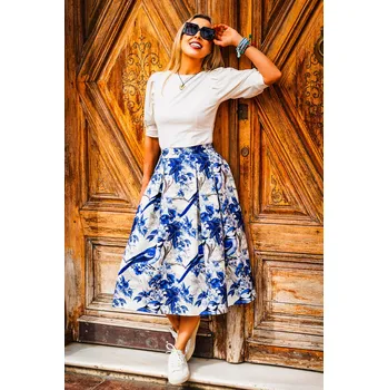 Dámská sukně Jadberg Women Skládaná sukně s kapsami Sýkorka Velikost: M-L