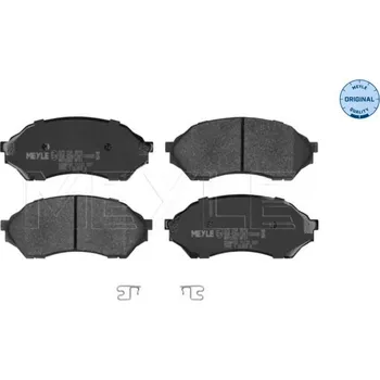 Brzdová destička Sada brzdových destiček, kotoučová brzda MEYLE 025 234 9016