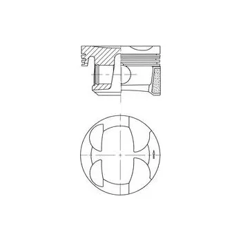 Motor automobilu Píst KOLBENSCHMIDT 41705610