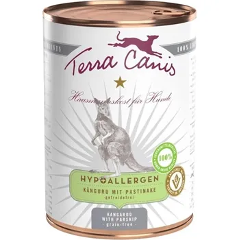 Krmivo pro psa Terra Canis hypoalergenní konzerva klokan s pastinákem 400 g