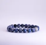 Náramek z minerálů - Sodalit