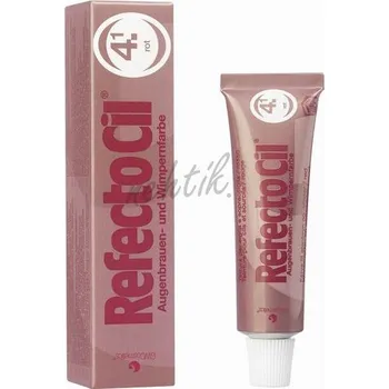 Barva na řasy a obočí RefectoCil barva na řasy č.4.1 červená