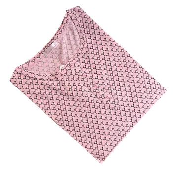 Dámské noční prádlo Numberoplus Dámská noční košile s krátkým rukávem - Valerie Dream DP-2359 Barva: Lososová, Velikost: XL