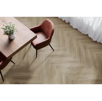 vinylová podlaha Vinylová podlaha zámková rigidní SPC FALQUON THE FLOOR Herringbone Dub tuscon P6001 HB