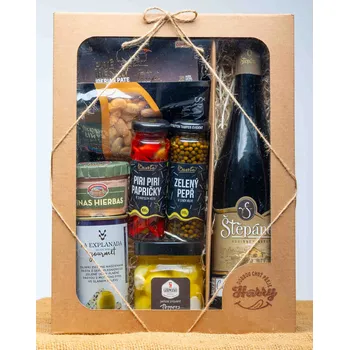 Dárková krabička VELKÁ DÁRKOVÁ SADA s Červeným vínem (VELKÁ DÁRKOVÁ SADA s Červeným vínem)