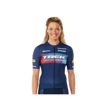 cyklistický dres Trek Replika dámského dresu Santini týmu Factory Racing - S