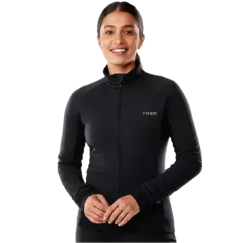 cyklistický dres Trek Dámský termodres s dlouhým rukávem Circuit﻿, černá - L