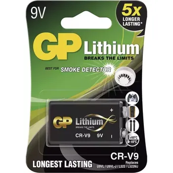 GP Lithium 9V 1ks 1022000911
