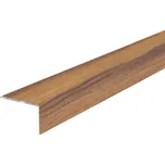 Profilteam schodová lišta samolepící 45x27x2700 Ořech P24