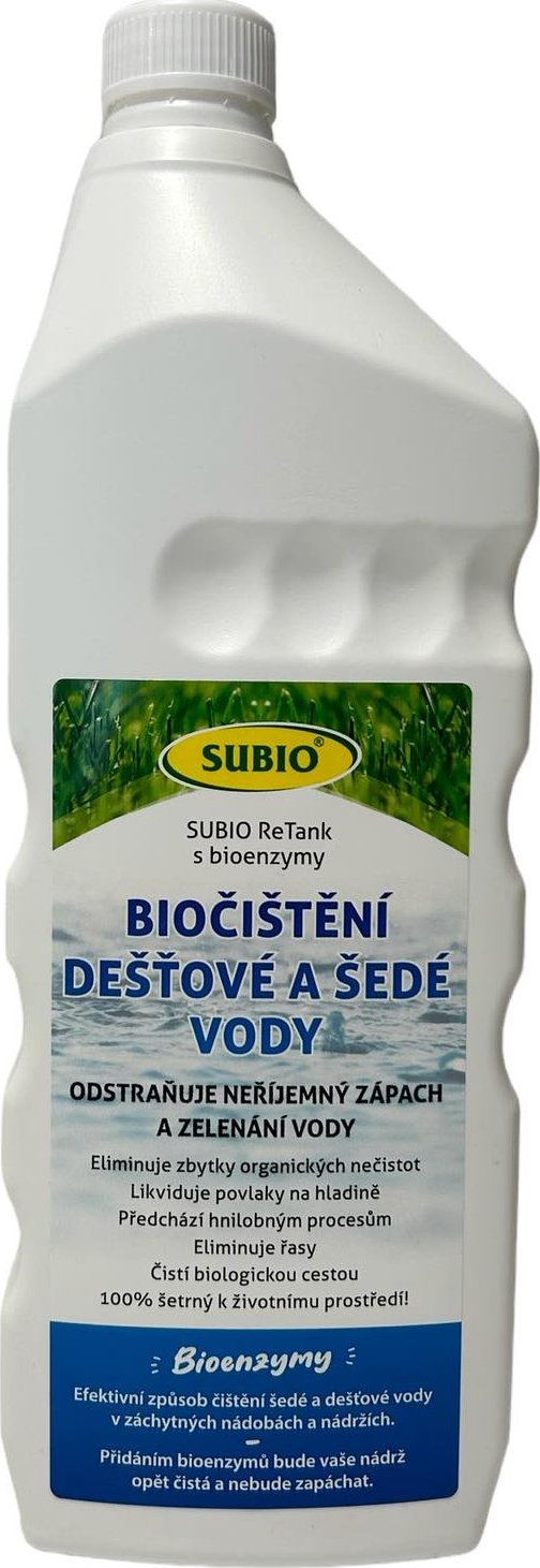 DEŠŤOVÉ A ŠEDÉ VODY - BioČištění