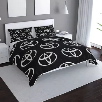 Povlečení Saténové povlečení Toyota Pattern - Sablio - 140x200 / 90x70