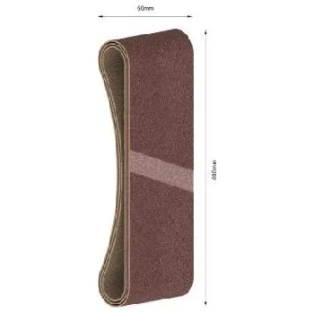 Brusný papír Bosch Příslušenství - Brusný pás, P240, 60x400 mm, 3 ks 2608606005