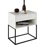 Noční stolek ARTI TYP 2, bílá - SLEVA 3% s kodem radost25