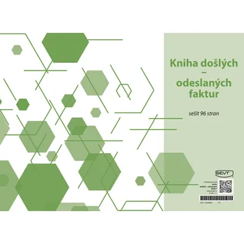 SEVT Kniha došlých a odeslaných faktur A4 48 listů Tiskopis SEVT Kniha došlých a odeslaných faktur A4 48 listů