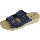 Rogallo Orto 2622 dámské pantofle na klínku modrá Barva: Modrá, Velikost: 40