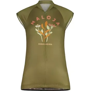 cyklistický dres Maloja Dámský Dres GanesM. All Mountain Top zelený - S
