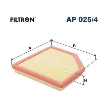 Vzduchový filtr Vzduchový filtr FILTRON AP 025/4