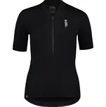 Mons Royale dámský cyklistický dres Cadence Half Zip, černý - L