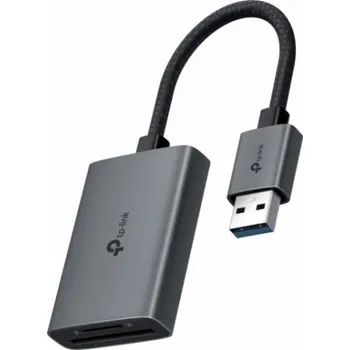 Čtečka paměťových karet TP-Link UA430 čtečka karet USB 3.2 Gen 1 (3.1 Gen 1) Type-C Šedá