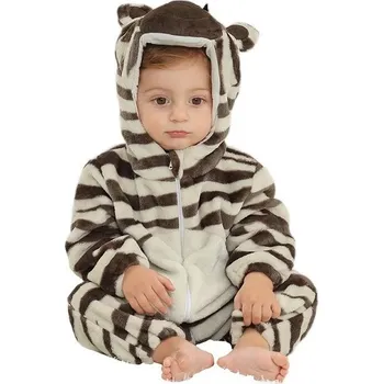 Karnevalová maska Dětský overal kostým Zebra 2-36 měsíců 2-5 měsíců