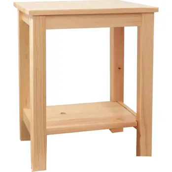 Noční stolek Noční stolek FOSIL - masiv / přírodní - SLEVA 3% s kodem radost25