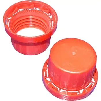 Láhev 805-84198 PP UZÁVĚR ŠROUBOVACÍ ČERVENÝ PRO LÁHEV UN ŠIROKOHRDLOU 50 ML