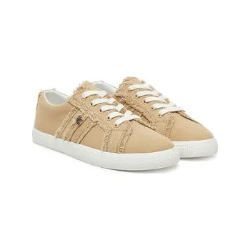 Dámské tenisky Sneakersy LAUREN RALPH LAUREN Janson Fray 802967040004 Béžová 36