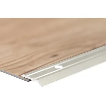 Podlahová lišta Profilteam ukončovací lišta šroubovací do 8 mm 39x2700 Inox E07