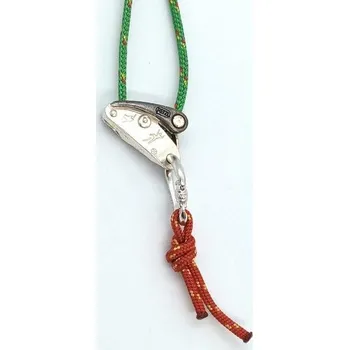 Přívěsek Sampaoli Přívěsek Sampaoli Carabiner & Grigri BR-SI green&red