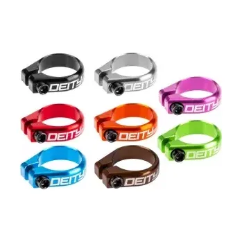 Deity sedlová objímka Circuit 34,9mm - Fialová