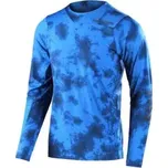 Troy Lee Designs pánský dres Skyline LS Jersey, Tie Dye Slate Blue - XL
