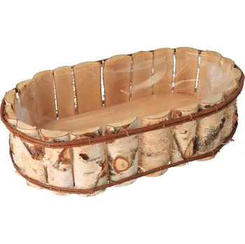 Truhlík Oválný truhlík z břízy