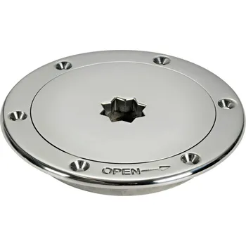 Člun Osculati Nerezové inspekční víko, vnitřní průměr 120 mm