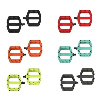 Komponent pro jízdní kolo Trek Sada plochých pedálů Line Elite 9/16 palcový (15 mm) - Tyrkysová