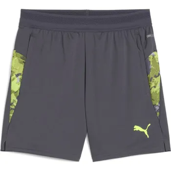 Chlapecké kraťasy Puma IndividualCUP Shorts Juniors Galactic Grey 7-8 let