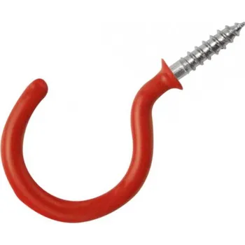 Vrut Hák s vrutem poplastovaný 6ks