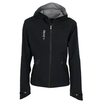 Cyklistická bunda Dirtlej unisex bunda na kolo Weathershield Waterproof Black - XL