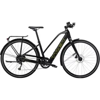 Silniční kolo Trek FX+ 2 STAGGER Satin Black 2023 - L (29“ kolo)
