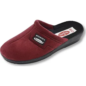 Dámské pantofle Dámské bačkory Rogallo 3320-002 Barva: Bordó, Velikost: 37