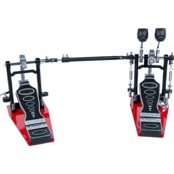Příslušenství pro bicí nástroj Stable PD-224A Dvojitý pedál pro basový buben